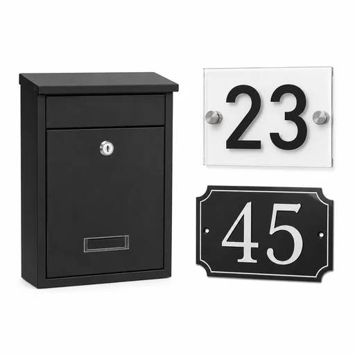 Pašto dėžutės, namo numeriai