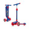 Самокат 60x28x83см, красного/синего цвета