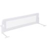 Lovos turėklas 120x39x42,5cm., baltos spalvos
