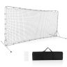 Futbolo vartai 372,5x151x182,5cm., baltos spalvos