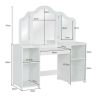 Детский туалетный столик 107x40x117см, белого цвета