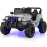 Vaikiškas elektrinis automobilis 114x78x67cm., pilkos/juodos spalvos