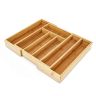 Stalo įrankių padėklas 5x29x34cm., šviesiai rudos spalvos