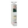 Pakabinamas spintos organizatorius 82x14,5x30cm., baltos spalvos