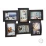 Коллаж из 6 фотографий 33x47,5x3 см., черный цвет