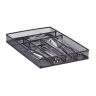 Stalo įrankių padėklas 5x29x41cm., juodos spalvos
