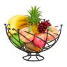 Корзина для фруктов 20,5х33,5 см., цвет черный.