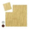 Комплект из 9 защитных ковриков размером 1x31,5x31,5см., светло-коричневый.