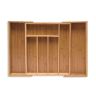 Stalo įrankių padėklas 5,5x25,5x35,5cm., šviesiai rudos spalvos