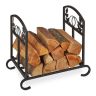 Stovas malkoms 44,5x51x32cm., juodos spalvos