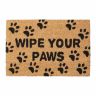 Durų kilimėlis "Wipe Your Paws“ 60x40 cm.
