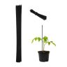Rinkinys iš 50 sodo grotelių 60cm., juodos spalvos