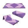 Gimnastikos kilimėlis 240x117x5cm., violetinės/rožinės spalvos