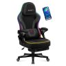 Sukamoji kėdė Force 4.6 RGB Juodos spalvos