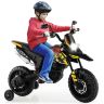 Elektrinis vaikiškas motociklas 106,5x56x80cm., juodos spalvos
