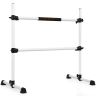 Baleto atrama 124,5x71x120cm., baltos/juodos spalvos