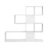 Pastatoma lentyna 120x19,5x109cm., baltos spalvos