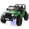 Vaikiškas elektrinis automobilis 77x115x67cm., žalios/juodos spalvos