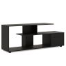 TV staliukas 152x38x58,5cm., juodos spalvos