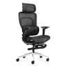 Office chair Mark Adler Visioner 8.3, with massager, Black, 60 × 35 × 74 cm