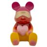 Decorative figurine Rainbow teddy bear, sitting, 21.5 × 32 × 20.5 cm