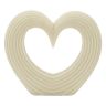Decorative heart Lovvy Quarzy, 30 × 26 × 7 cm