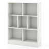 Pastatoma lentyna 80x24x104cm., baltos spalvos