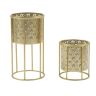 Golvy flower stands, 2 pcs, Ø 21 × 40 cm and Ø 19 × 22 cm