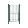 Металлические садовые ворота 106 x 150 см, зеленые GGD200L