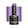 Hibridinis lakas OCHO NAILS G09, su blizgučiais
