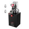 Hidraulinis maitinimo blokas VEVOR TDDC12V-1.6KW-S-12L, Dvigubo veikimo, 12 qt, 555 × 200 × 225 mm
