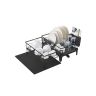 SONGMICS KCS550B01 dish dryer, with cutlery holder, 31–56 × 42 × 20 cm