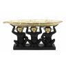 Interior decoration Mauro Ferretti 011942000T, 3 monkeys, 43 × 20 × 15.7 cm