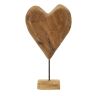 Dobu interior sculpture, heart-shaped, 25 × 45 × 12 cm