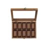 Коробка для часов 20,5x29x8,5см., коричневая