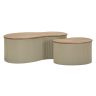 Coffee table set Frankfurt, 2 pcs, 87 × 53 × 32 cm / 50 × 35 × 28 cm