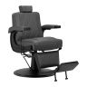 Kirpėjo kėdė Hair System BM88066, hidraulinė, pilka/juoda