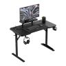Computer desk Mark Adler Leader 5.1, with monitor shelf, Black