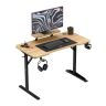 Computer desk Mark Adler Leader 5.1, with monitor shelf, Oak