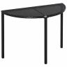 Lauko stalas Outsunny 100x50x74cm., juodos spalvos