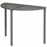 Lauko stalas Outsunny 100x50x74cm., pilkos spalvos