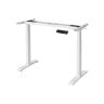 Elektrinis reguliuojamo aukščio stalo rėmas 60x175x115cm., baltos spalvos