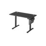 Elektrinis reguliuojamo aukščio rašomasis stalas 60x120x120cm., juodos spalvos