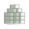 Batų dėžės 12 vienetų 33,5x23,2x14,3cm., žalios spalvos
