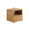 Пуф с ящиком для хранения 31x41x31см., розовый