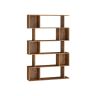 VASAGLE 5-tier bookshelf, Brown, 90 × 159 × 24 cm