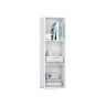 VASAGLE Custos bookshelf, 3 tiers, White, 24 × 94.8 × 30 cm