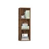 VASAGLE Custos bookshelf, 3 tiers, Brown, 24 × 94.8 × 30 cm