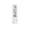 VASAGLE Custos bookshelf, 6-tier, with doors, 24 × 175 × 31.8 cm