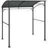 Pavėsinė kepsninei Outsunny 215x150x220cm., tamsiai pilkos/juodos spalvos